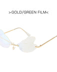 Gradient Color Butterfly Wings Sunglasses