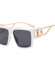 Trendy Large Frame Square Sunglasses