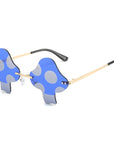 Rimless Mushroom Sunglasses