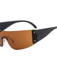 Rimless Pentagram Sunglasses Y2K
