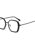 Metal Anti-Blue Light Photochromic Glasses