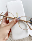 Round Metal Anti-Blue Light Glasses 08036