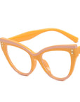 Cat Eye Rivet Optical Frame