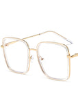 Big Frame Square Anti Blue Light Glasses