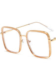 Big Frame Square Anti Blue Light Glasses
