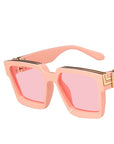 Men's Square Large Frame Sunglasses