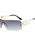 Y2K Rimless Skeleton Sunglasses