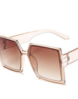 Women's Square Large Frame Sunglasses