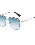 Men's Rimless Cutting Edge Sunglasses