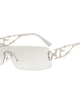 Y2K Rimless Skeleton Sunglasses