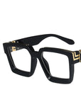 Men's Square Large Frame Sunglasses