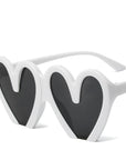 Funny Love Heart Sunglasses