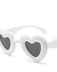 Y2K Candy-Colored Heart Sunglasses 88982