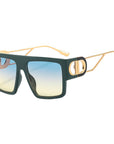 Trendy Large Frame Square Sunglasses