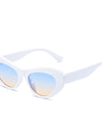 Oval Frame Candy Colored Sunglasses