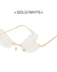 Gradient Color Butterfly Wings Sunglasses
