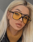 Double Beam Toad Sunglasses