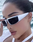 Y2K Future Technology Style Punk Sunglasses 88935