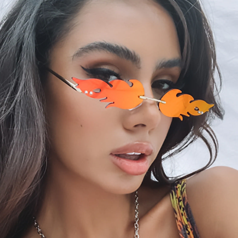Personalized Trend Flame Sunglasses