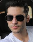 Men's Metal Polarized Foldable Sunglasses A615