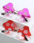 Rimless Mushroom Sunglasses