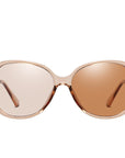 Women's Diamond Studded Polarized Color Changing Sunglasses A644