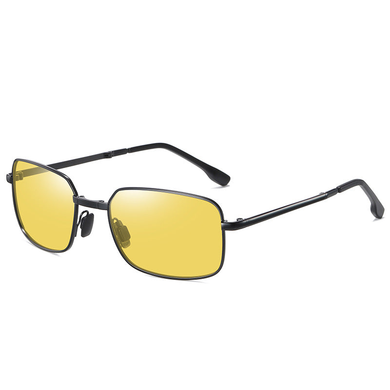 Men's Metal Polarized Foldable Sunglasses A615