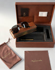 Unique Design Luxury PU Leather Sunglasses Packaging Box case