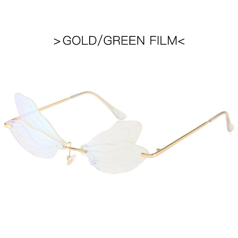 Gradient Color Butterfly Wings Sunglasses