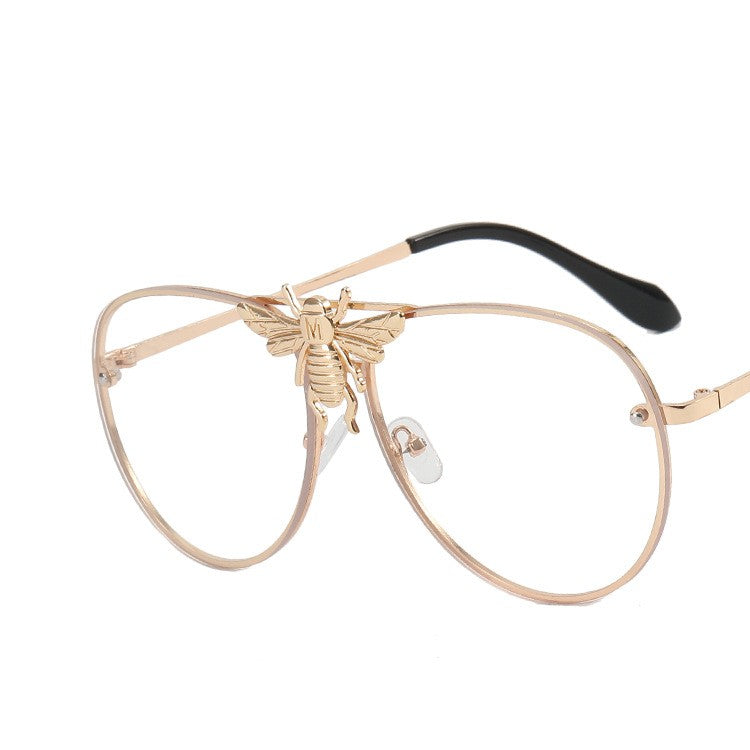 Metal Bee Sunglasses