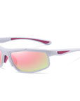 TR90 Discoloration Color Changing Cycling Sports Sunglasses 3027