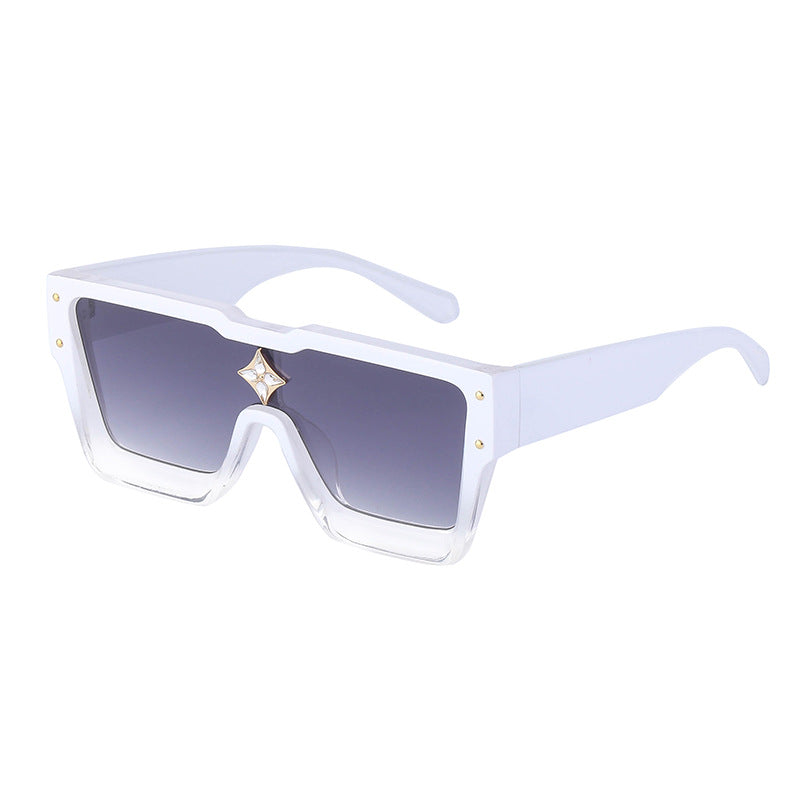 Large Frame Millionaire Sunglasses