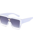 Large Frame Millionaire Sunglasses