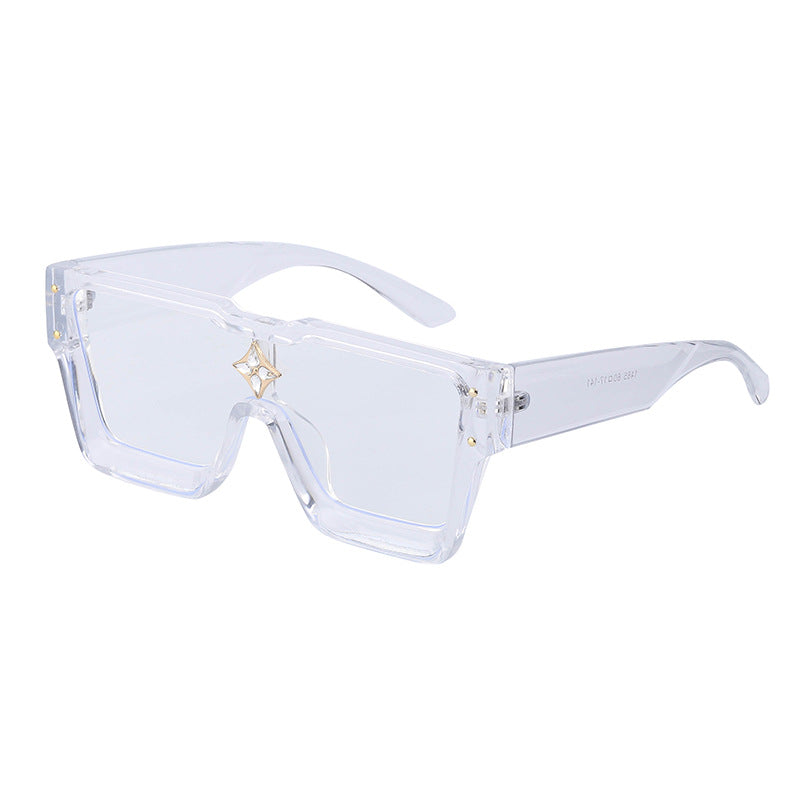 Large Frame Millionaire Sunglasses