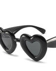 Y2K Candy-Colored Heart Sunglasses 88982