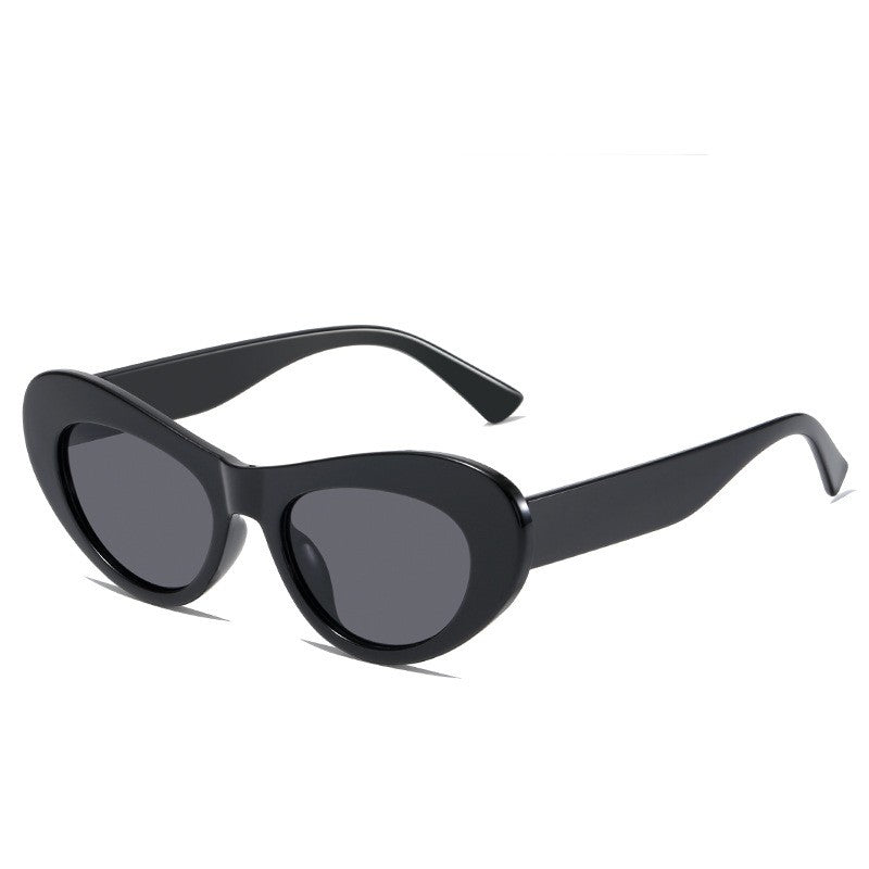Oval Frame Candy Colored Sunglasses