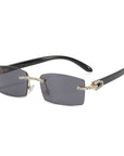 Diamonds Rimless Men's Sunglasses