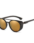 Polarized Round Frame Sunglasses