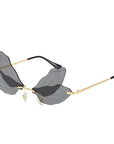 Gradient Color Butterfly Wings Sunglasses