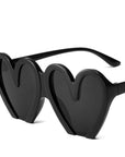 Funny Love Heart Sunglasses