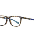 TR90 Men's Anti-Blue Light Glasses with Spring Legs