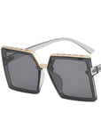 Korean Style Big Frame Square Sunglasses