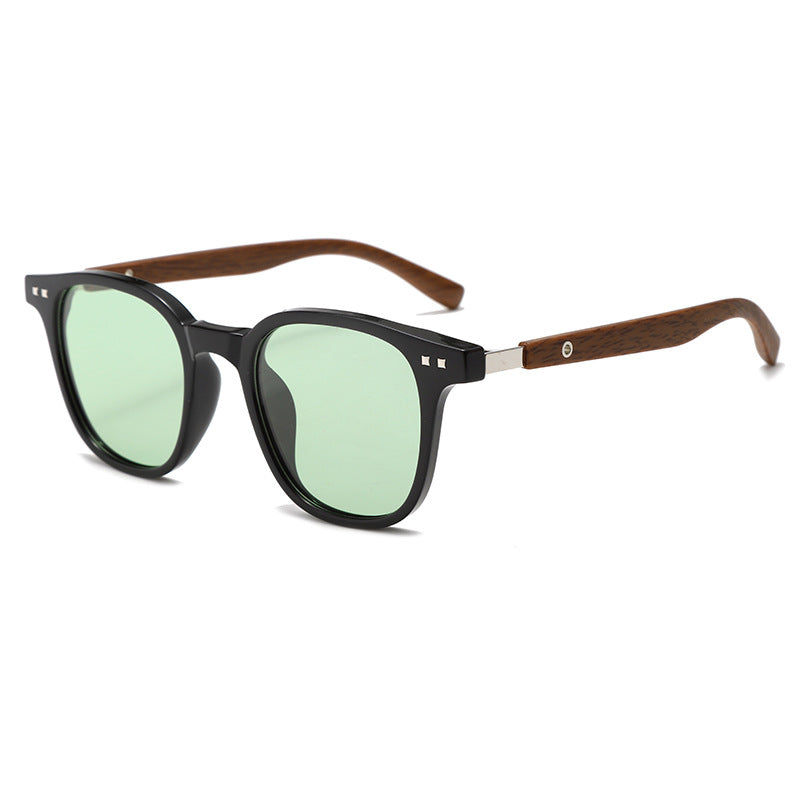 Woodgrain Legs Polarized Sunglasses
