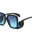 Large Frame Square Sunglasses