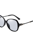 Women's Diamond Studded Polarized Color Changing Sunglasses A644