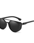 Polarized Round Frame Sunglasses