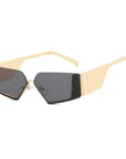 Retro Rimless Y2K Sunglasses