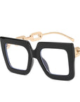 Square  Anti-Blue Light Chain Glasses