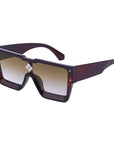 Large Frame Millionaire Sunglasses