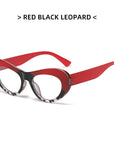 Leopard Print Anti-Blue Light Glasses